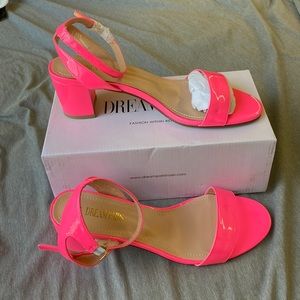Dream Paris Hot Pink Heels Size 11